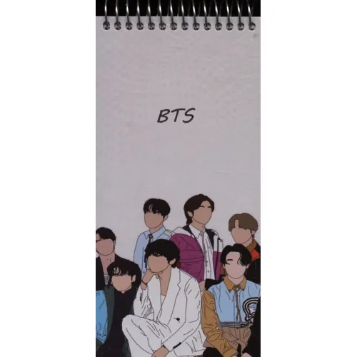 دفتر یادداشت BTS (کد b4)،(سیمی)