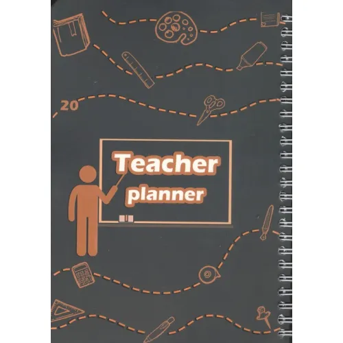 دفتر برنامه ریزی معلم TEACHER (پلنر،کد G102)،(سیمی)