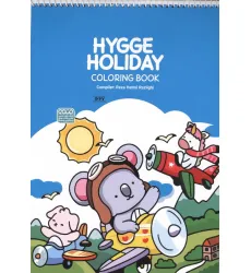 کتاب رنگ آمیزی (طرح HYGGE HOLIDAY،کد 1667)،(سیمی) کتاب رنگ آمیزی (طرح HYGGE HOLIDAY،کد 1667)،(سیمی)