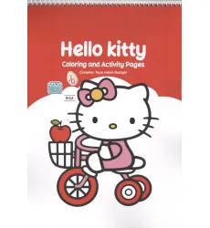 کتاب رنگ آمیزی HELLO KITTY (کد 1688)،(سیمی) کتاب رنگ آمیزی HELLO KITTY (کد 1688)،(سیمی)