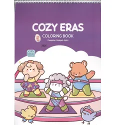 کتاب رنگ آمیزی COZY ERAS (کد 1706)،(سیمی) کتاب رنگ آمیزی COZY ERAS (کد 1706)،(سیمی)