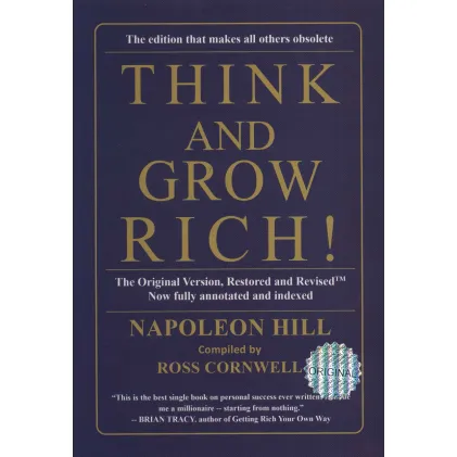 کتاب !THINK AND GROW RICH:بیندیشید و ثروتمند شوید (زبان اصلی،انگلیسی)