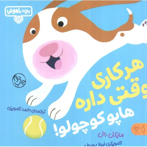 کتاب بچه باهوش 17 (هرکاری وقتی داره هاپو کوچولو!)،(گلاسه)