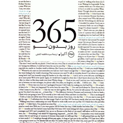 کتاب 365 روز بدون تو (2زبانه)