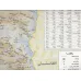 کتاب نقشه ناهمواریها و حوضه رودخانه های ایران 140*100 (کد 1492)،(گلاسه)