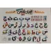 کتاب پوستر وایت بردی الفبای فارسی A3 (گلاسه)