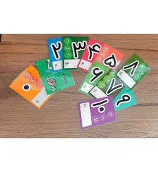 کتاب فلش کارت آموزش اعداد (گلاسه)