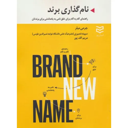 کتاب نام گذاری برند (راهنمای گام به گام برای خلق نامی به یاد ماندنی برای برندتان)