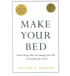 کتاب MAKE YOUR BED:تخت خوابت را مرتب کن (زبان اصلی،انگلیسی)