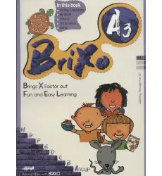 کتاب زبان BRIXO A3 (تک زبانه)