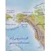 کتاب نقشه طبیعی جهان 70*100 (کد 436)،(گلاسه)