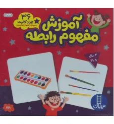 کتاب بسته آموزش مفهوم رابطه (36 عدد کارت)،(با جعبه) کتاب بسته آموزش مفهوم رابطه (36 عدد کارت)،(با جعبه)