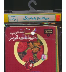 کتاب مجموعه کتاب آویزدار حیوانات از همه رنگ (10جلدی،گلاسه) کتاب مجموعه کتاب آویزدار حیوانات از همه رنگ (10جلدی،گلاسه)
