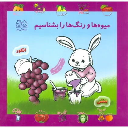 کتاب مجموعه میوه ها و رنگ ها را بشناسیم