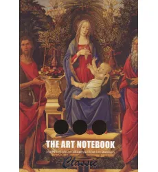 دفتر ترکیبی:خط دار،بی خط،شطرنجی (THE ART NOTEBOOK،کد 929)