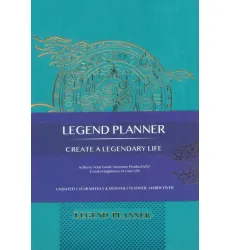 دفتر برنامه ریزی (پلنر لجند LEGEND PLANNER،آبی) دفتر برنامه ریزی (پلنر لجند LEGEND PLANNER،آبی)