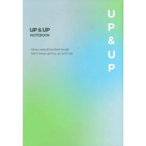 دفتر یادداشت خط دار خلاقیت UP & UP (آبی،کد 759)