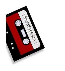 دفتر یادداشت خط دار RETRO (طرح BEST OF THE 90'S،کد 971)