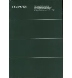 دفتر یادداشت خط دار I AM PAPER (مشکی،کد 015)