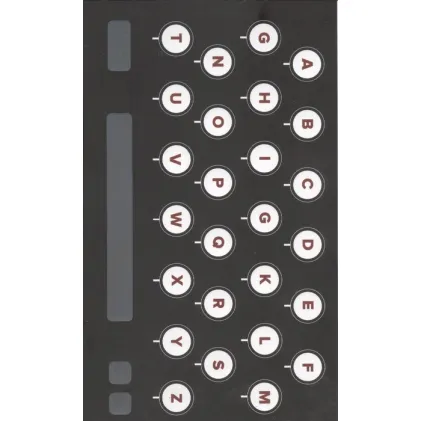 دفتر یادداشت طرح کیبورد (کد 695)