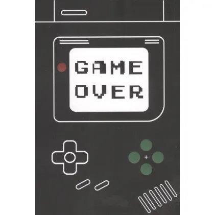 دفتر یادداشت طرح GAME OVER (کد 701)