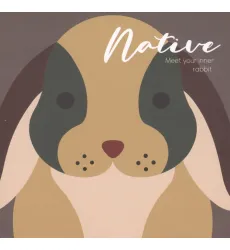 دفتر یادداشت خط دار NATIVE (طرح RABIT) دفتر یادداشت خط دار NATIVE (طرح RABIT)