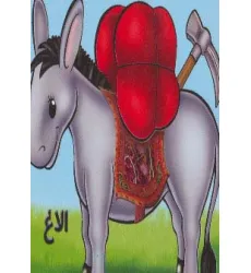 کتاب حیوانات را بشناسیم (الاغ)،(گلاسه)