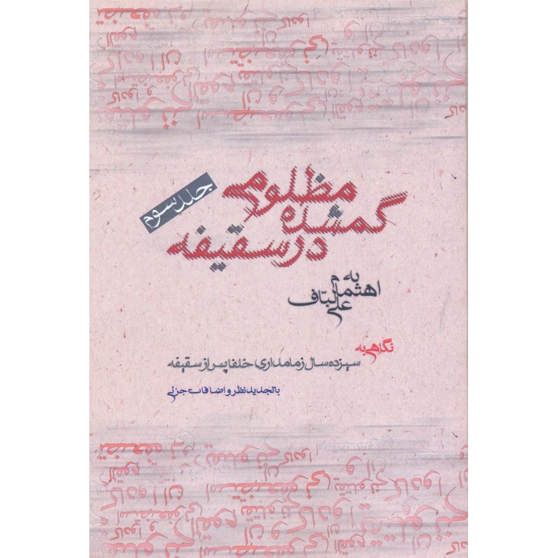 کتاب مظلومی گمشده در سقیفه جلد 3