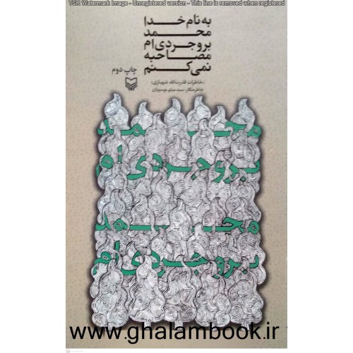 کتاب به نام خدا محمد بروجردی ام مصاحبه نمی کنم